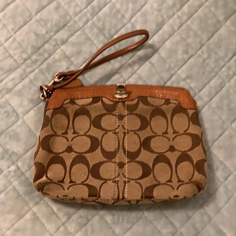 Coach wristlet